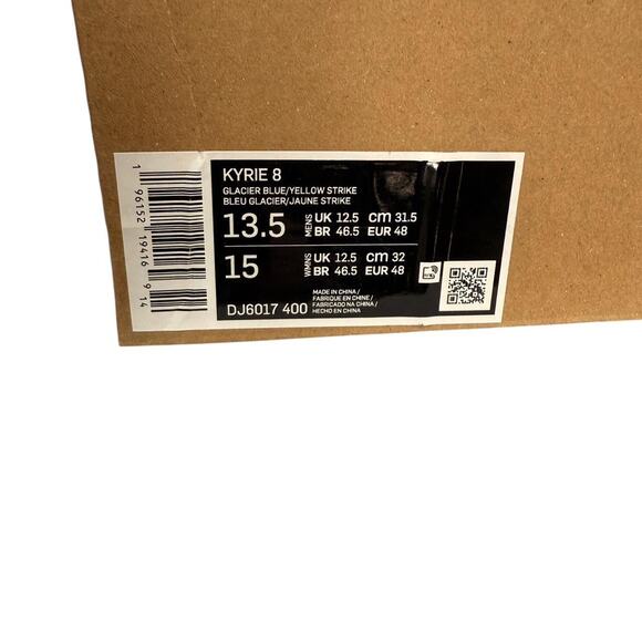 Nike Kyrie 8 Basketball Shoes Men's Size 13.5 NIB Rare Size - Picture 8 of 8